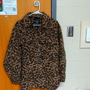 Women's Medium Wild Fable Cheetah Print Beth Dutton style Jacket